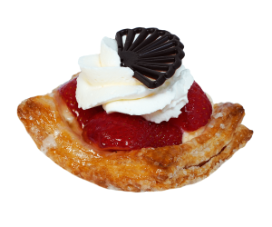 Aarbeien-schelp - Bakkerij Kwakman