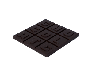 Chocolade Tablet Letters Puur (klein)